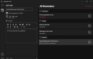 Remindr screenshot 2