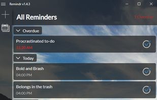 Remindr screenshot 1