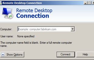 Remote Desktop Connection screenshot 1