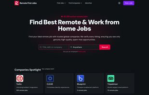 Remote First Jobs