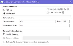 RemoteApp Tool screenshot 2