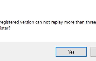 Free version wouldn't repeat after 4th time.