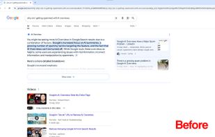 Remove AI Overview screenshot 1