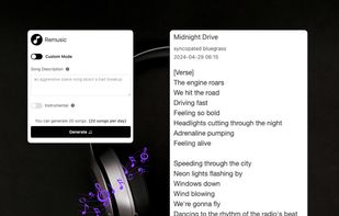 Remusic screenshot 2