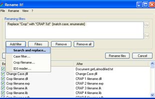 Main menu screen-shot