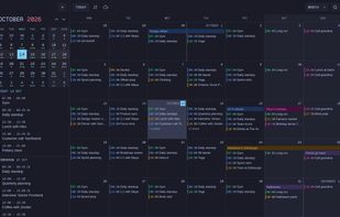 Month view