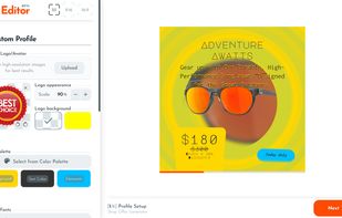 Profile with User Datas