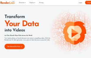 Transform Data into Videos