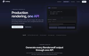 Renderwolf screenshot 1