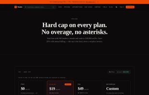 Transparent, hard-capped pricing — start free with 500 renders/month and scale to 100,000 on Pro. Monthly or annual (save 20%), no overage surprises, EU VAT captured at checkout.