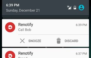 Renotify screenshot 1