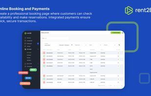 Online Booking and Payments. Create a professional booking page where customers can check availability and make reservations. Integrated payments ensure quick, and secure transactions.