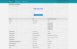 RepairLap Password Generator screenshot 1