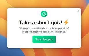 Generate interactive quizzes