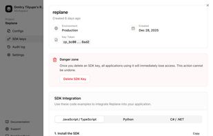 Replane screenshot 1
