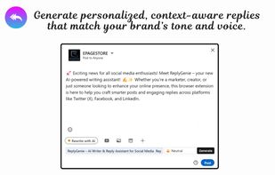 ReplyGenie screenshot 2