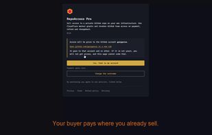 The buyer opens a checkout served by your own worker — your payment provider, your domain, no platform in between.