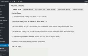 Report Attacks screenshot 1