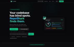 RepoShark screenshot 1