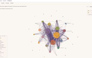 Explore every file, dependency, and architectural community across your codebase.