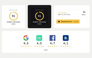 Website widgets and WordPress plugin / Show collected reviews on your own site with embeddable widgets or the free WordPress plugin.