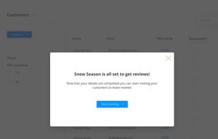 A quick onboarding process gets you ready to go.