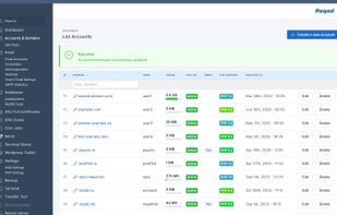 Accounts & Domains
