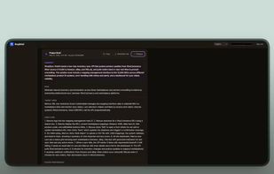 ReqBrief screenshot 1