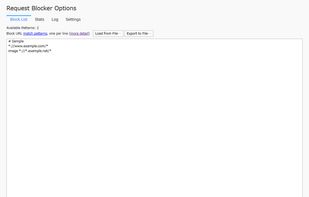 Request Blocker screenshot 1
