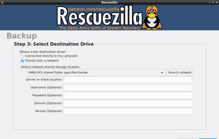 Rescuezilla screenshot 2