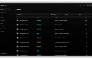 Resend.com screenshot 1