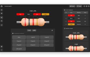 Band resistor encoder: Enter the resistor values and get the corresponding color combination.