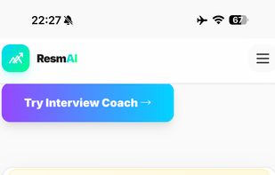 An interview coaching example