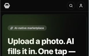 Mobile PWA listing flow