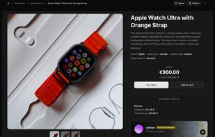 Live fixed-price listing example