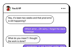 Avoid missed issues in Slack