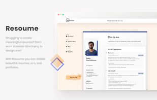 Resoume screenshot 1