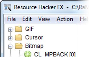 Resource Hacker FX screenshot 1
