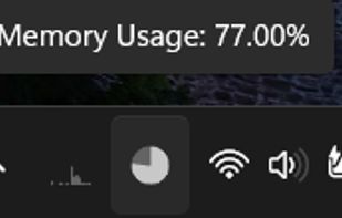 Resource Monitor V2 screenshot 1