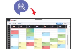 ReSpark’s salon and spa scheduling and booking system provides a secure platform for all walk-in and online booking appointments.