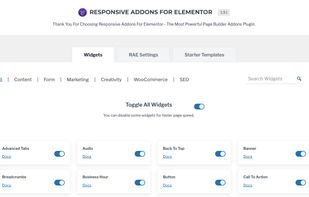 Responsive Addons For Elementor screenshot 1