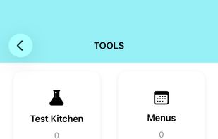 Tools tab