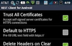 REST Client for Android screenshot 2