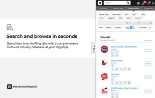Spend less time shuffling tabs with a comprehensive multi-unit industry database at your fingertips