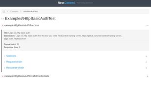 RestControl screenshot 1