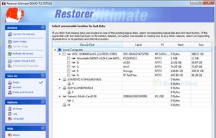 Restorer Ultimate screenshot 1