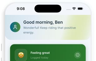 Restori Dashboard with quick links to activities, sleep training, white noise, and more