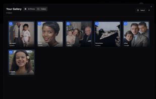Folder Organization Storage for Restory.pics - AI Photo restoration app with incredible accuracy in one click!