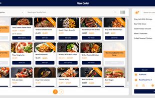 Restrofood POS screenshot 1
