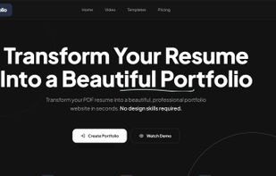 ResuFolio screenshot 1